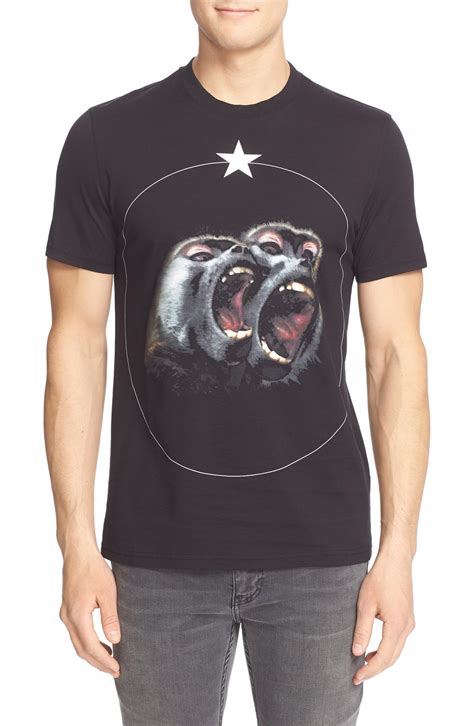 givenchy shirt monkey|Givenchy Monkey Graphic T.